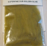 ������� Superfine dry fly dub golden oliv�